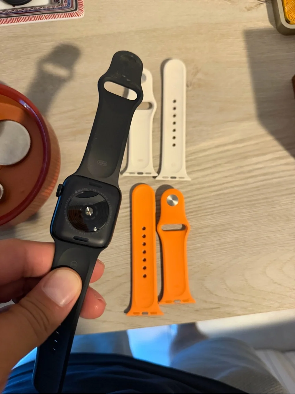 Apple Watch SE Series - Black Sport Band & more